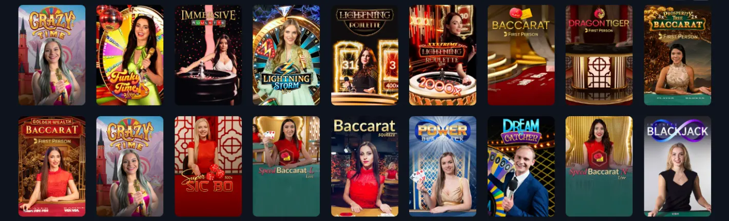 aerobet casino juegos en vivo